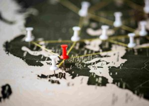 business locations world map